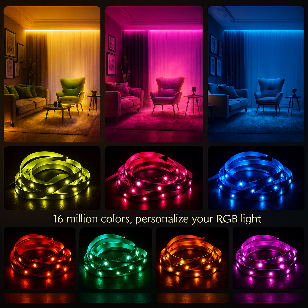 ClicKlac LED Lights - Color your space. Sync your vibe.