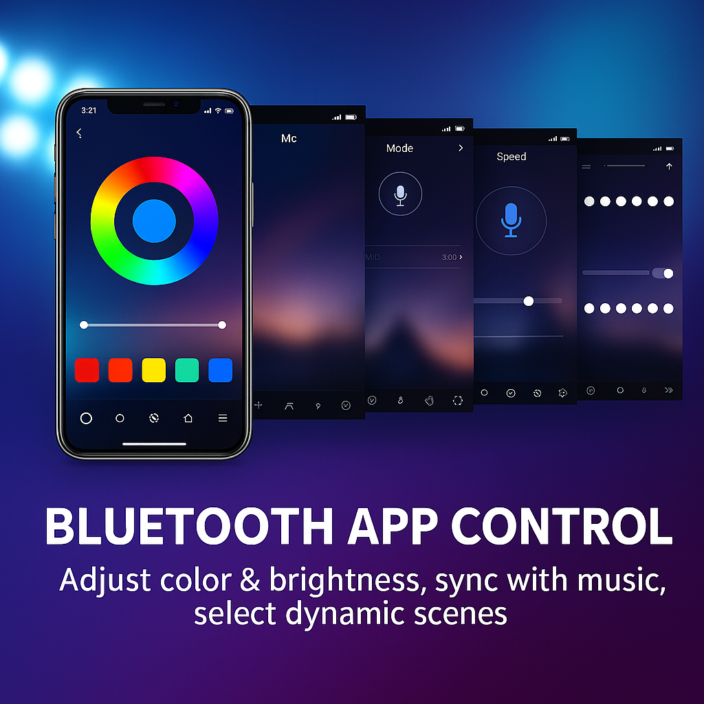 ClicKlac LED Lights - Color your space. Sync your vibe.