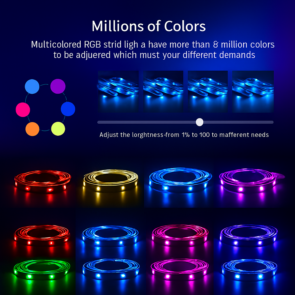 ClicKlac LED Lights - Color your space. Sync your vibe.