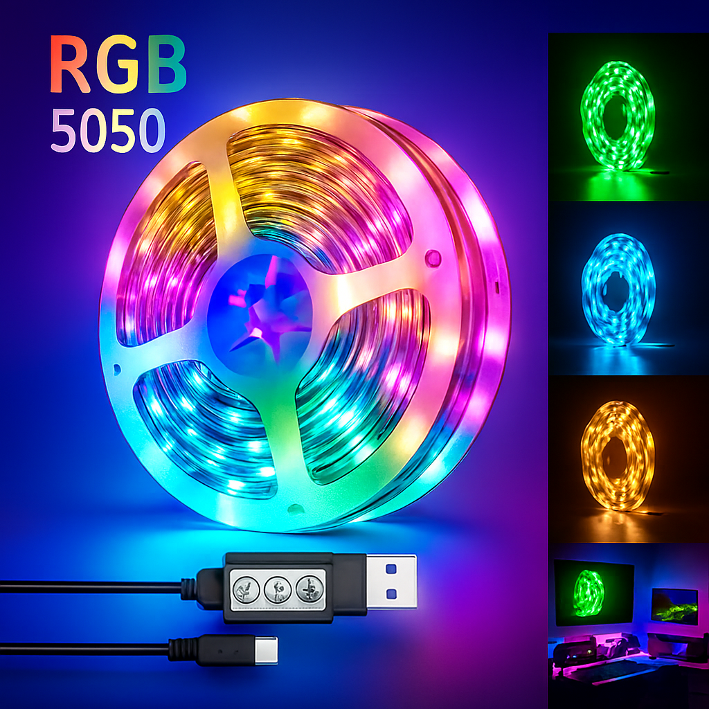 ClicKlac LED Lights - Color your space. Sync your vibe.